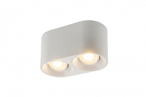 DK3036-WH Светильник накладной IP 20, 10 Вт, GU5.3, LED, белый, пластик в Белоярском - beloyarskiy.mebel24.online | фото 1