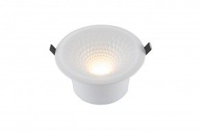 DK3045-WH Встраиваемый светильник,IP 20, 6Вт, LED, белый, пластик в Белоярском - beloyarskiy.mebel24.online | фото 3