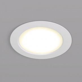 DK3048-WH Встраиваемый светильник, IP 20, 7Вт, LED, белый, пластик в Белоярском - beloyarskiy.mebel24.online | фото 1