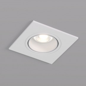 DK3071-WH Встраиваемый светильник, IP 20, 10 Вт, GU5.3, LED, белый/белый, пластик в Белоярском - beloyarskiy.mebel24.online | фото