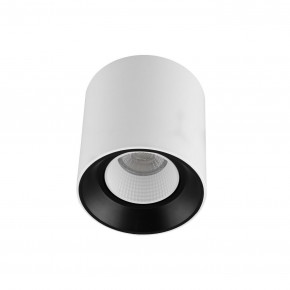 DK3090-WB+WH Светильник накладной IP 20, 10 Вт, GU5.3, LED, бело-черный/белый, пластик в Белоярском - beloyarskiy.mebel24.online | фото 1