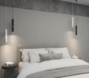 DK4045-BK Подвесной светильник, с декоративным вырезом, IP 20, до 15 Вт, LED, GU10, черный, алюминий в Белоярском - beloyarskiy.mebel24.online | фото 4