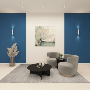 DK5022-WH Настенный светильник, IP20, до 15 Вт, LED, 2xGU10, белый, алюминий в Белоярском - beloyarskiy.mebel24.online | фото 3