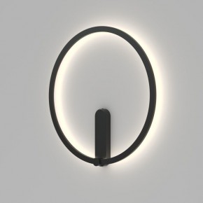 DK5035-BK Бра ROUND со светодиодом, IP20, 24W, 3000/4000/6500K, черный, алюминий в Белоярском - beloyarskiy.mebel24.online | фото