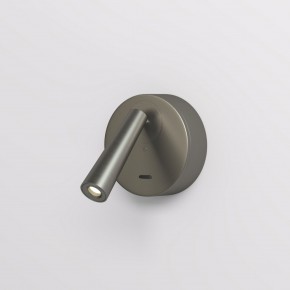 DK5072-DN Бра SHINE WALL со светодиодом, D104*H68, IP20, 3000К, 3W, RA?90, темный никель, алюминий в Белоярском - beloyarskiy.mebel24.online | фото 2