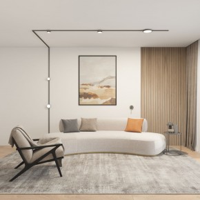 DK5072-DN Бра SHINE WALL со светодиодом, D104*H68, IP20, 3000К, 3W, RA?90, темный никель, алюминий в Белоярском - beloyarskiy.mebel24.online | фото 5