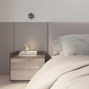 DK5072-DN Бра SHINE WALL со светодиодом, D104*H68, IP20, 3000К, 3W, RA?90, темный никель, алюминий в Белоярском - beloyarskiy.mebel24.online | фото 9