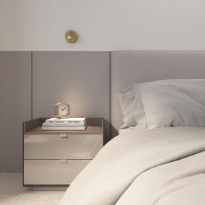 DK5072-SB Бра SHINE WALL со светодиодом, D104*H68, IP20, 3000К, 3W, RA?90, сатинированная латунь, алюминий в Белоярском - beloyarskiy.mebel24.online | фото 9