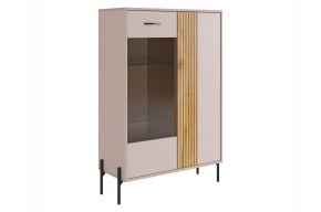 ДОМИНИКА Комод (со стеклом) в Белоярском - beloyarskiy.mebel24.online | фото