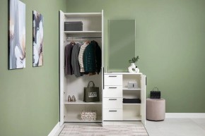 ЭЙР прихожая (модульная) Белый Шагрень в Белоярском - beloyarskiy.mebel24.online | фото 25