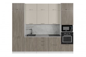 ФЬЮДЖИ Кухонный гарнитур Экстра (3000 мм) в Белоярском - beloyarskiy.mebel24.online | фото 3