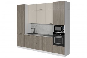 ФЬЮДЖИ Кухонный гарнитур Экстра (3000 мм) в Белоярском - beloyarskiy.mebel24.online | фото 4