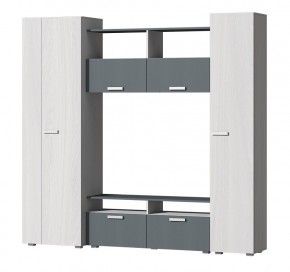 Гостиная Эмми (Анкор светлый/Графит) в Белоярском - beloyarskiy.mebel24.online | фото 2