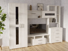 Гостиная ЕВРОПА-1 (дуб крафт белый) в Белоярском - beloyarskiy.mebel24.online | фото 1