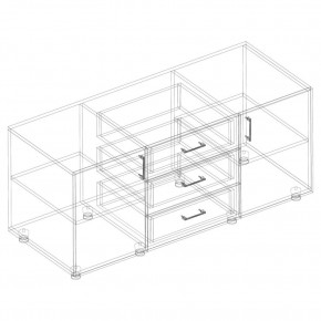 Гостиная "Сандра" (модульная) в Белоярском - beloyarskiy.mebel24.online | фото 25