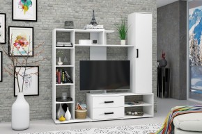 Гостиная Торонто (Белый текстурный) в Белоярском - beloyarskiy.mebel24.online | фото 3