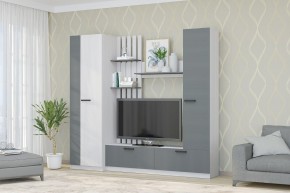 Гостиная Юджи (Анкор светлый/Графит) в Белоярском - beloyarskiy.mebel24.online | фото