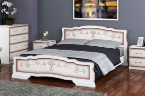 КАРИНА-6 Кровать из массива 1600 в Белоярском - beloyarskiy.mebel24.online | фото 7