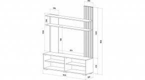 КАРОЛИНА Гостиная в Белоярском - beloyarskiy.mebel24.online | фото 3