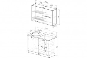 КГ "Лотос" Лайт 1200 мм в Белоярском - beloyarskiy.mebel24.online | фото 2