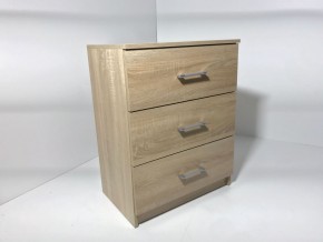 Комод 3 ящика (дуб сонома) в Белоярском - beloyarskiy.mebel24.online | фото