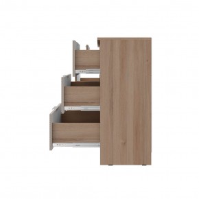 Комод Эмилия КМ-04 (Дуб смоки/Айриш (MF03)) в Белоярском - beloyarskiy.mebel24.online | фото 3