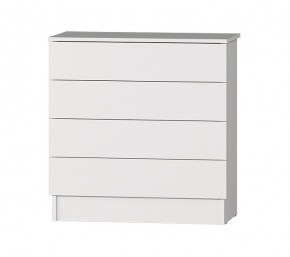 Комод Фаворит-3 (Белый текстурный) в Белоярском - beloyarskiy.mebel24.online | фото 2