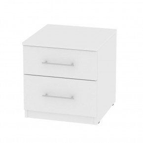 Комод K-48x45x45-1 Калисто (тумба прикроватная) Белый в Белоярском - beloyarskiy.mebel24.online | фото