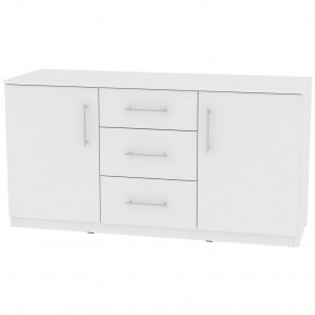 Комод K-70x135x45-1 (Белый) Калисто в Белоярском - beloyarskiy.mebel24.online | фото