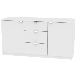 Комод K-70x135x45-1-TR (Белый) Калисто в Белоярском - beloyarskiy.mebel24.online | фото