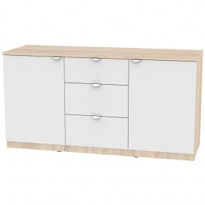 Комод K-70x135x45-1-TR (ДСС-Белый) Калисто в Белоярском - beloyarskiy.mebel24.online | фото