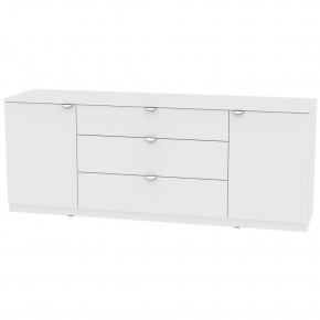 Комод K-70x180x45-1-TR (Белый) Калисто в Белоярском - beloyarskiy.mebel24.online | фото