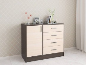 Комод Катрин-6 венге/дуб молочный в Белоярском - beloyarskiy.mebel24.online | фото