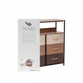 Комод Leset Локи 6 ящ. с полкой в Белоярском - beloyarskiy.mebel24.online | фото 11