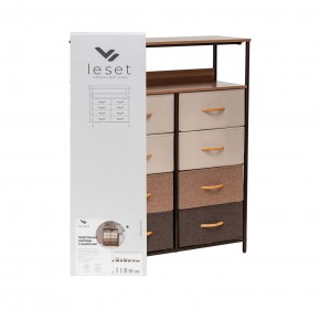 Комод Leset Локи 8 ящ. с полкой в Белоярском - beloyarskiy.mebel24.online | фото 10