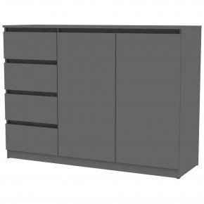 Комод Мальта K116 (Графит) в Белоярском - beloyarskiy.mebel24.online | фото