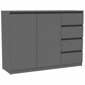 Комод Мальта K117 (Графит) в Белоярском - beloyarskiy.mebel24.online | фото