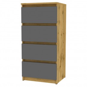 Комод Malta light K126 (ДВ-Графит) в Белоярском - beloyarskiy.mebel24.online | фото