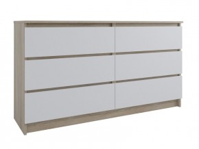 Комод МОРИ МК 1380.6 (Дуб Сонома/Белый) в Белоярском - beloyarskiy.mebel24.online | фото