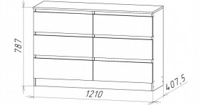 НИЦЦА-7 Комод (НЦ.07) в Белоярском - beloyarskiy.mebel24.online | фото 3