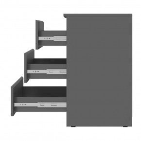 Комод Симпл КМ-01 (графит) в Белоярском - beloyarskiy.mebel24.online | фото 3