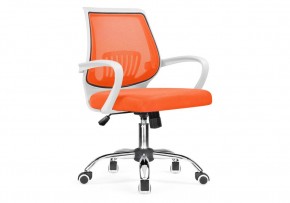Компьютерное кресло Ergoplus orange / white в Белоярском - beloyarskiy.mebel24.online | фото