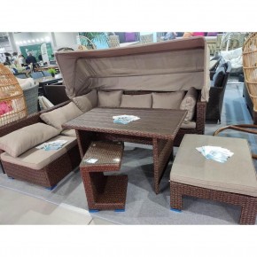 Комплект мебели с диваном AFM-320B-T320 Brown в Белоярском - beloyarskiy.mebel24.online | фото 2