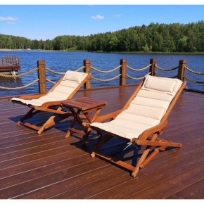 Комплект с креслами и столиком AFM-709A-T133 Beige (2+1) в Белоярском - beloyarskiy.mebel24.online | фото 1