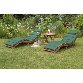 Комплект шезлонги и столик AFM-803A-T133 Beige-Green (2+1) в Белоярском - beloyarskiy.mebel24.online | фото 1