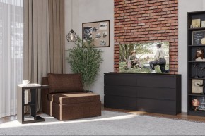 Кресло для отдыха Йоки коричневое, ткань рогожка в Белоярском - beloyarskiy.mebel24.online | фото 4