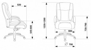 Кресло для руководителя T-9925SL/BLACK в Белоярском - beloyarskiy.mebel24.online | фото 5