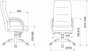 Кресло для руководителя T-9927SL/BLACK в Белоярском - beloyarskiy.mebel24.online | фото 5