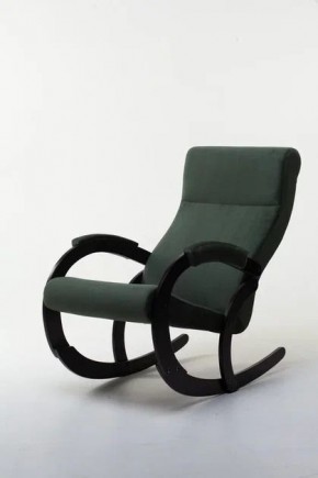 Кресло-качалка КОРСИКА 34-Т-AG (зеленый) в Белоярском - beloyarskiy.mebel24.online | фото 1