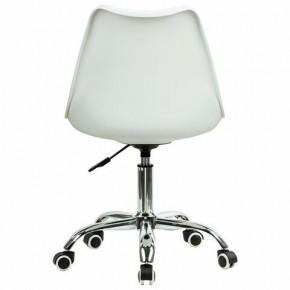 Кресло стул BRABIX "Eames MG-310 CH", хром, пластик белый, ткань серая, 532924 в Белоярском - beloyarskiy.mebel24.online | фото 4